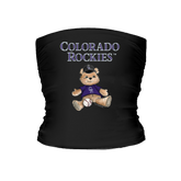 Colorado Rockies Teddy Tube Top - Tiny Turnip