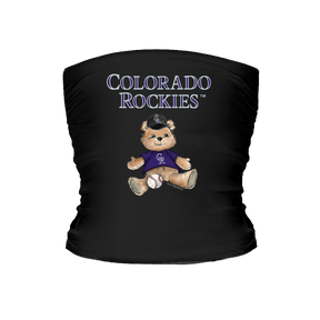 Colorado Rockies Teddy Tube Top - Tiny Turnip