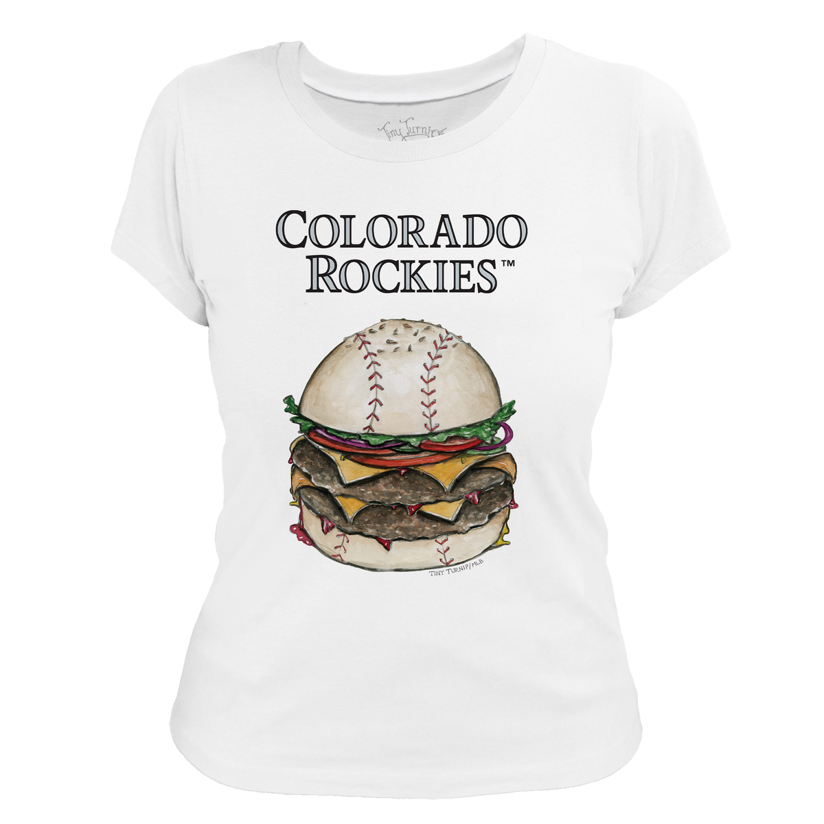 Colorado Rockies Burger Tee Shirt