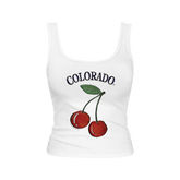 Colorado Rockies Cherry Emmy Tank