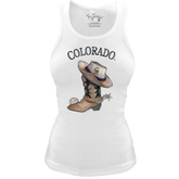 Colorado Rockies Cowboy Boot Classic Tank