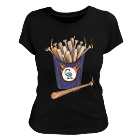 Colorado Rockies Hot Bats Tee Shirt
