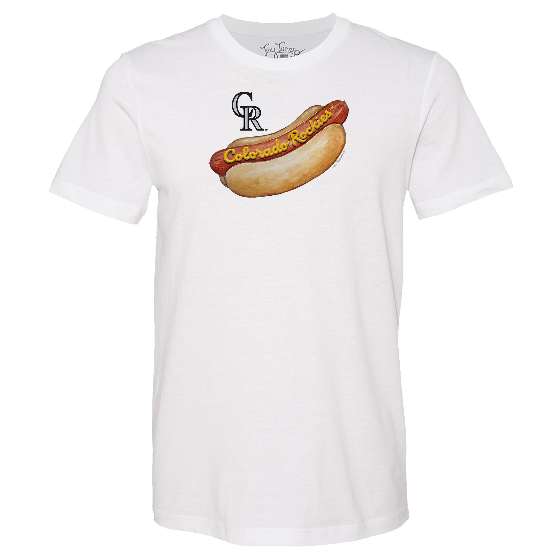 Colorado Rockies Hot Dog Unisex Tee Shirt