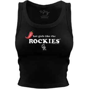Colorado Rockies Hot Girls Crop Tank