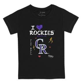 I Heart Rockies Kid's Tee Shirt - Tiny Turnip