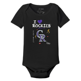 I Heart Rockies Short Sleeve Snapper - Tiny Turnip