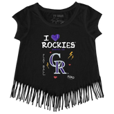 I Heart Rockies Fringe Tee - Tiny Turnip