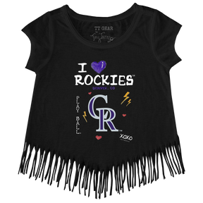 I Heart Rockies Fringe Tee - Tiny Turnip