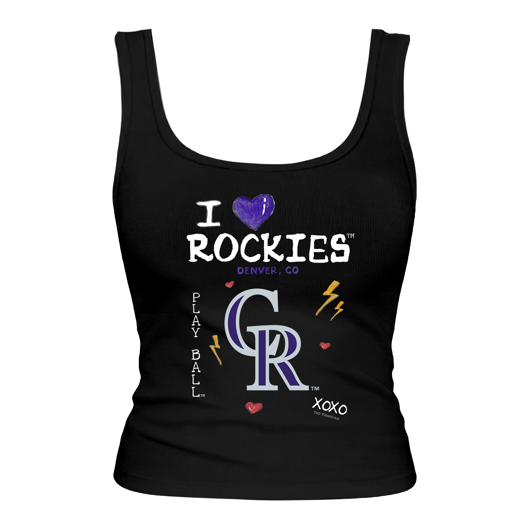 Colorado Rockies I Heart Rockies Emmy Tank