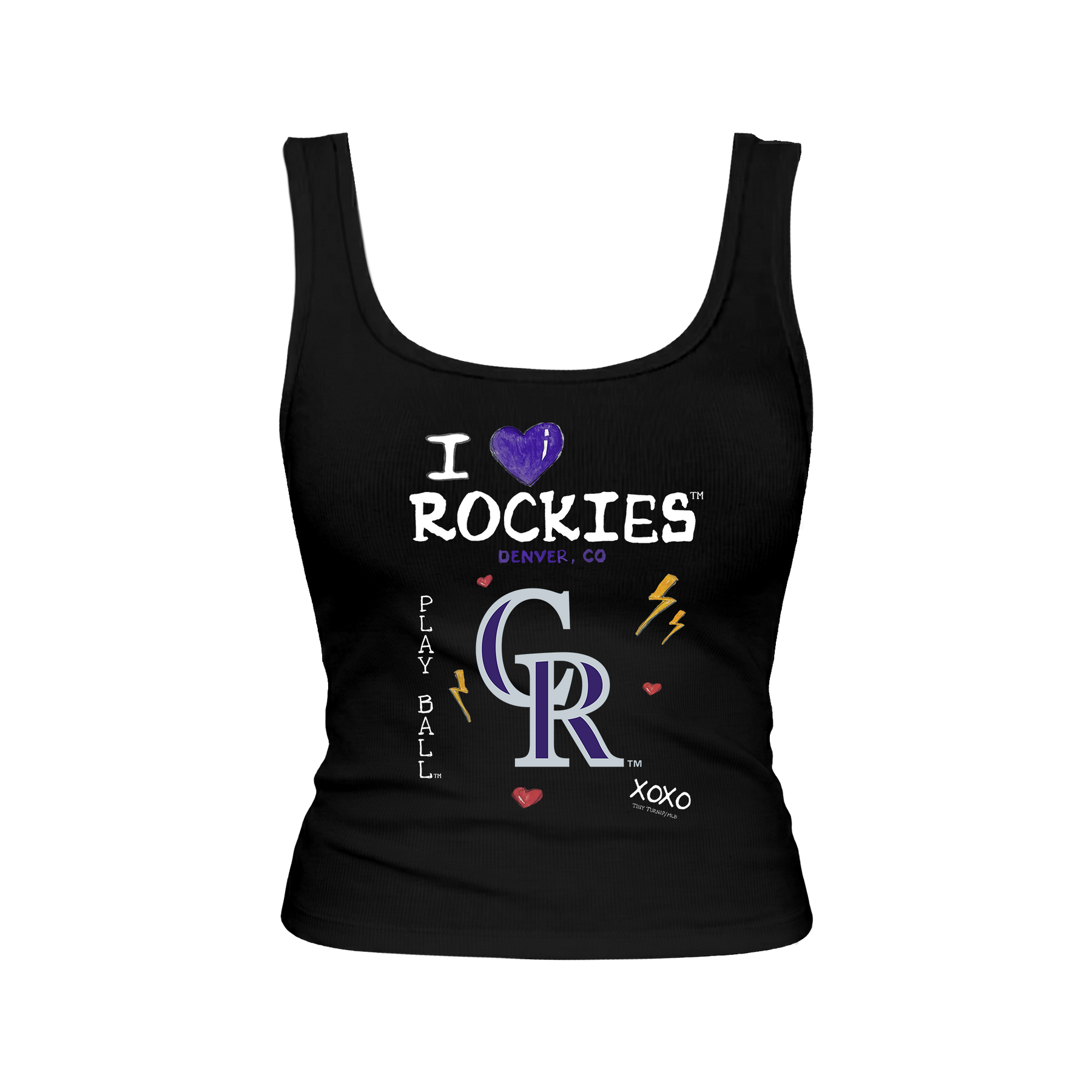 Colorado Rockies I Heart Rockies Emmy Tank