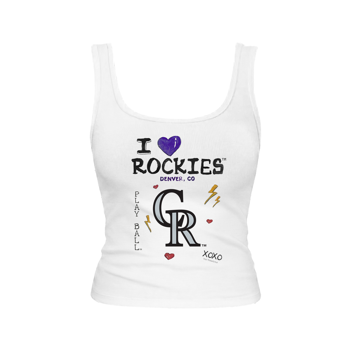 Colorado Rockies I Heart Rockies Emmy Tank
