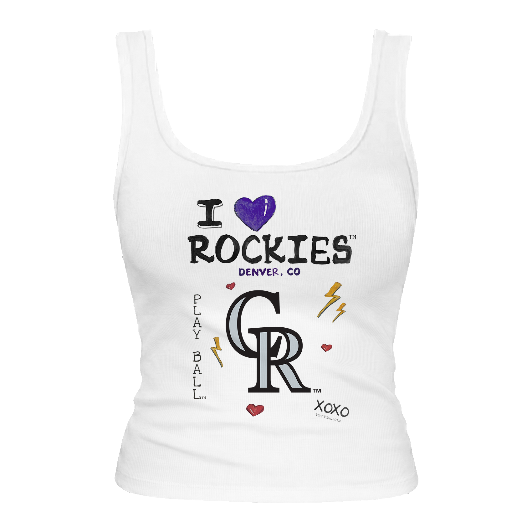Colorado Rockies I Heart Rockies Emmy Tank