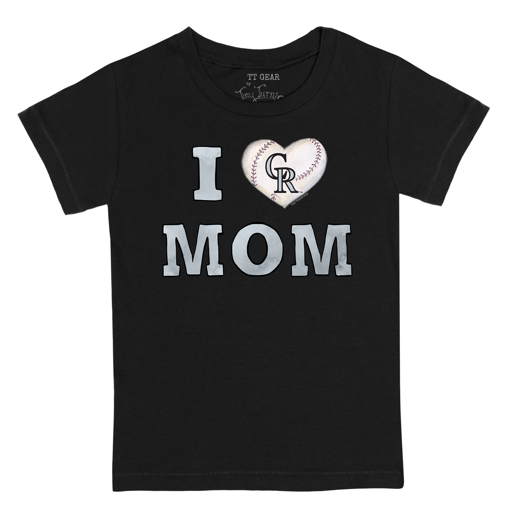 Colorado Rockies I Love Mom Tee Shirt