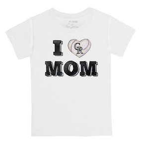 Colorado Rockies I Love Mom Tee Shirt