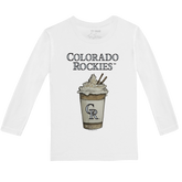 Colorado Rockies Latte Long-Sleeve Tee Shirt