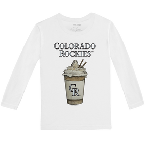 Colorado Rockies Latte Long-Sleeve Tee Shirt