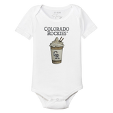 Colorado Rockies Latte Short Sleeve Snapper