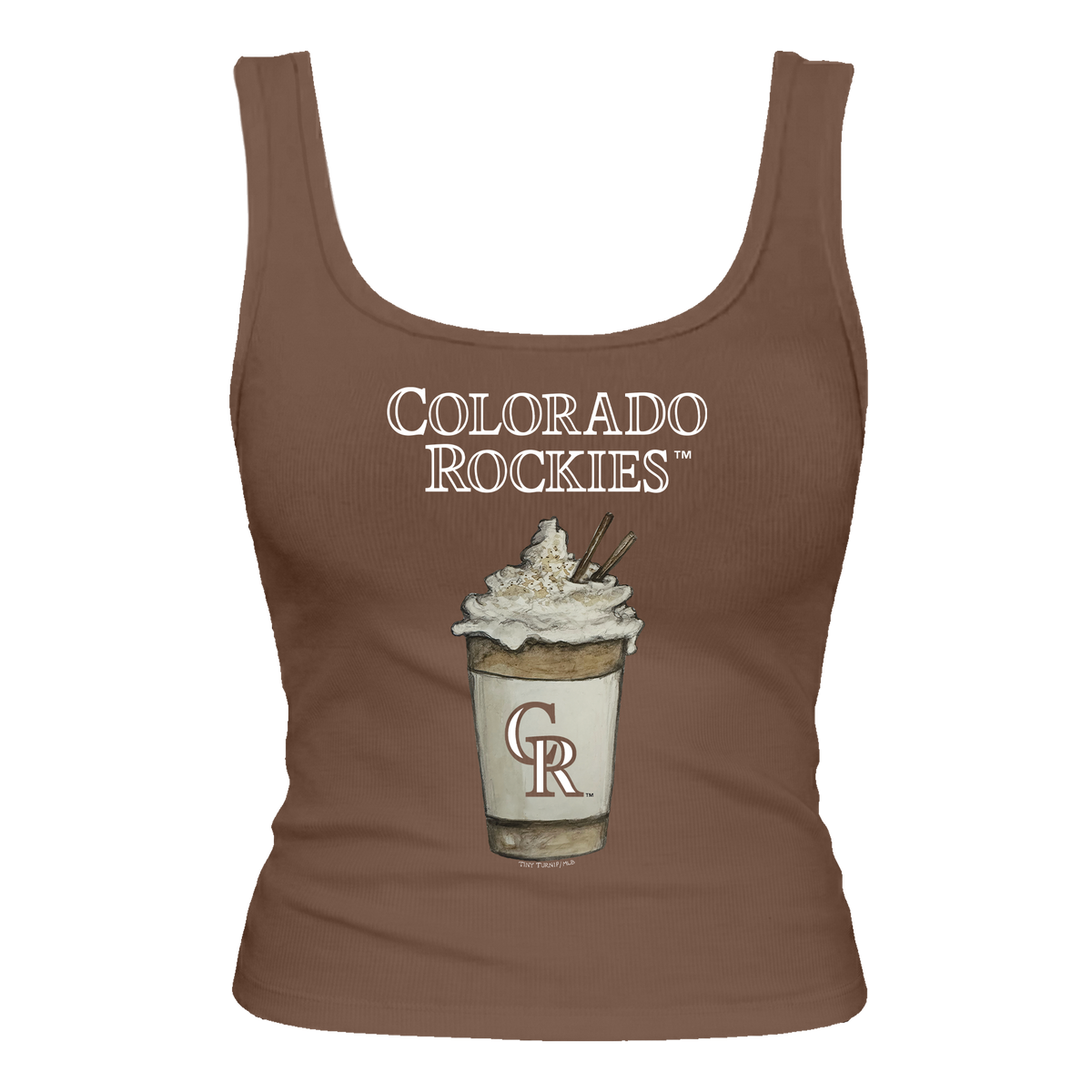 Colorado Rockies Latte Emmy Tank
