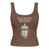 Colorado Rockies Latte Emmy Tank