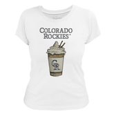 Colorado Rockies Latte Women's Tee Shirt