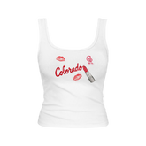 Colorado Rockies Lipstick Emmy Tank