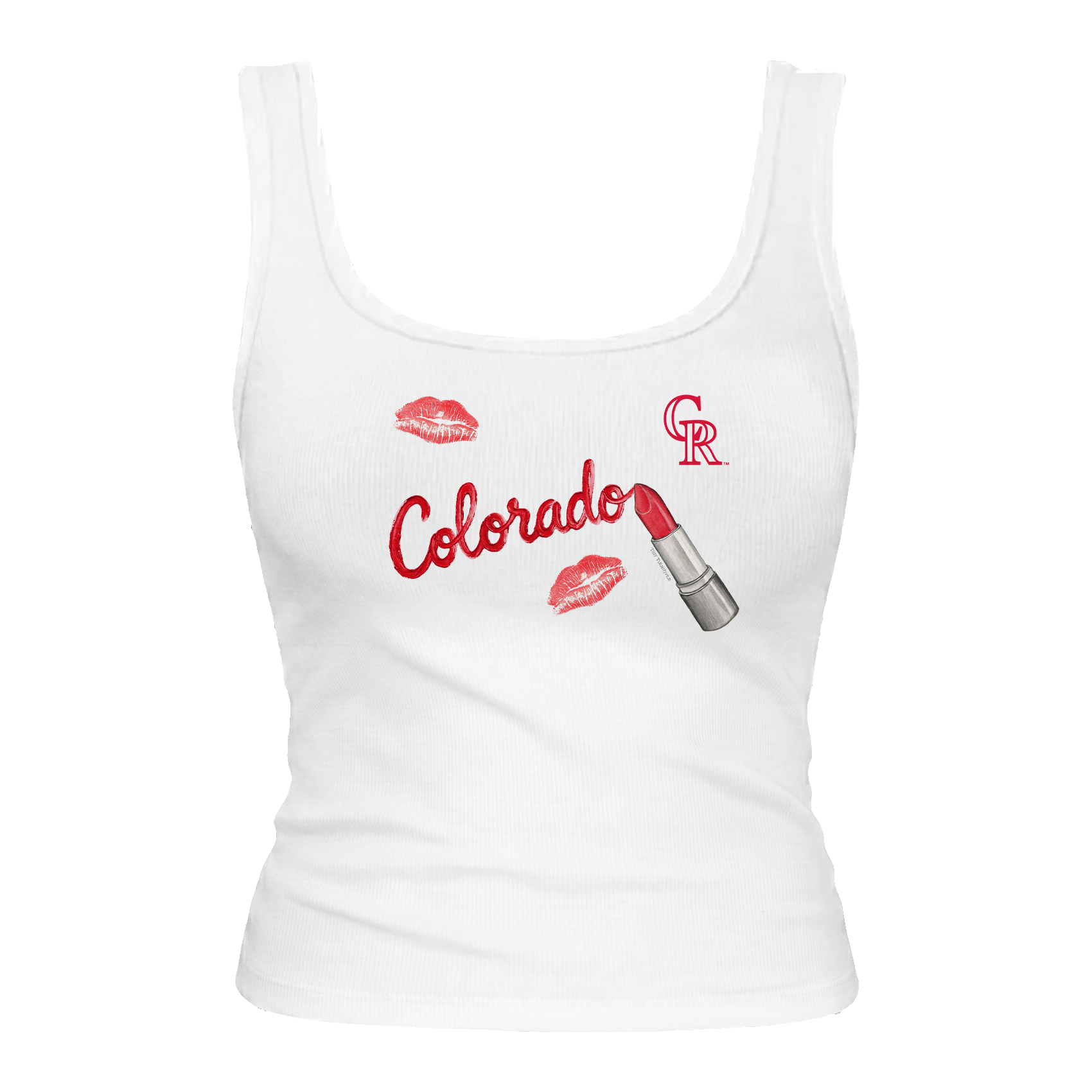 Colorado Rockies Lipstick Emmy Tank