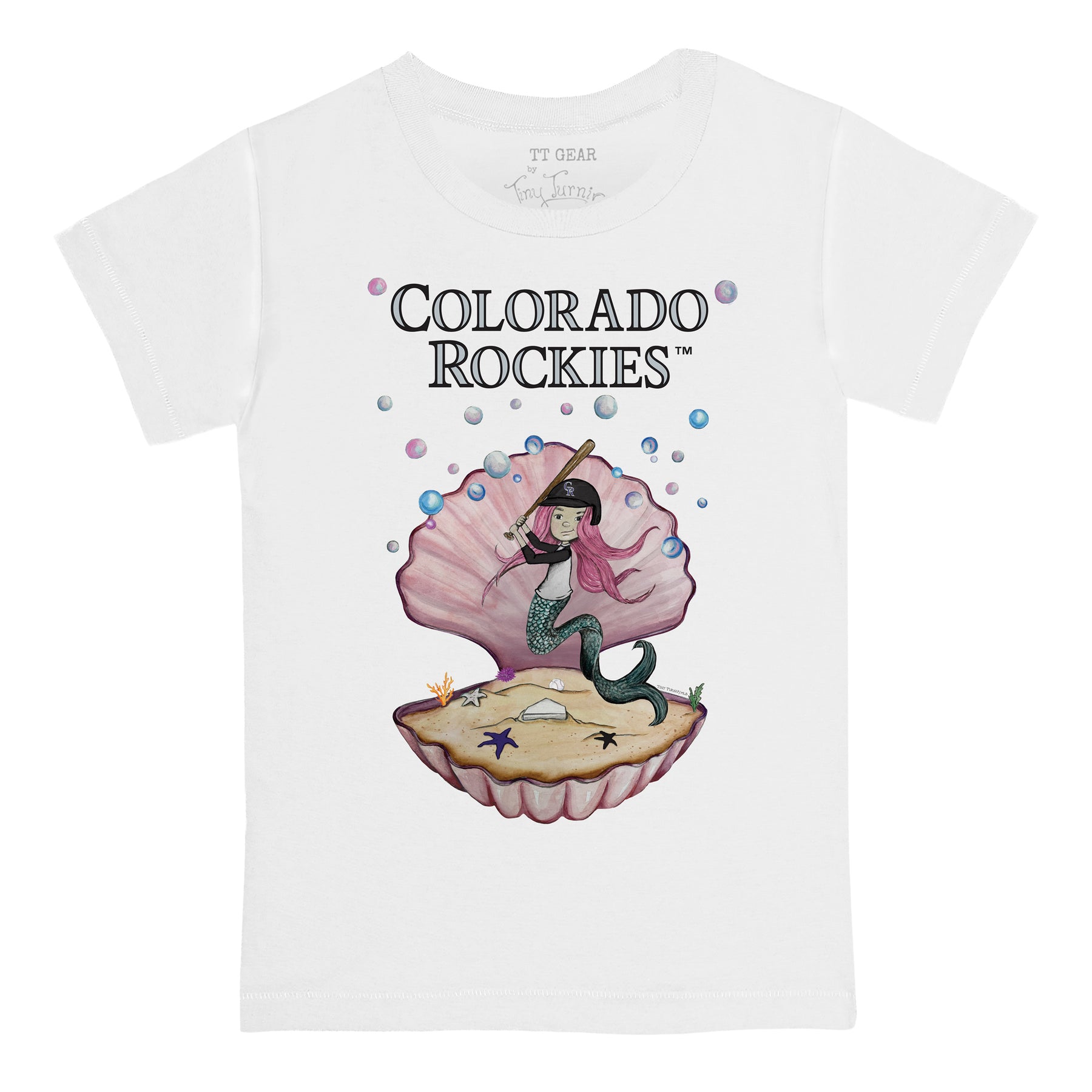 Colorado Rockies Mermaid Tee Shirt