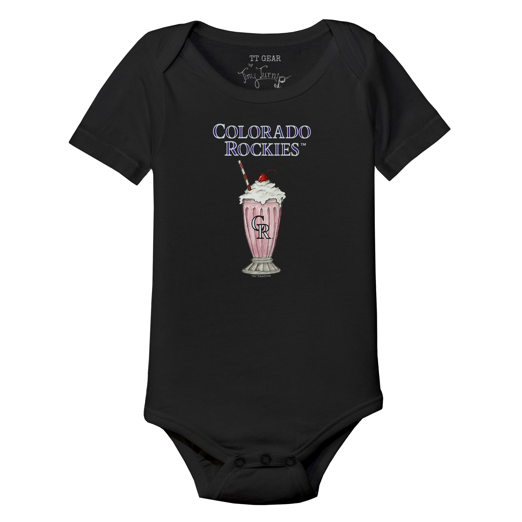 Colorado Rockies Milkshake Short Sleeve Snapper