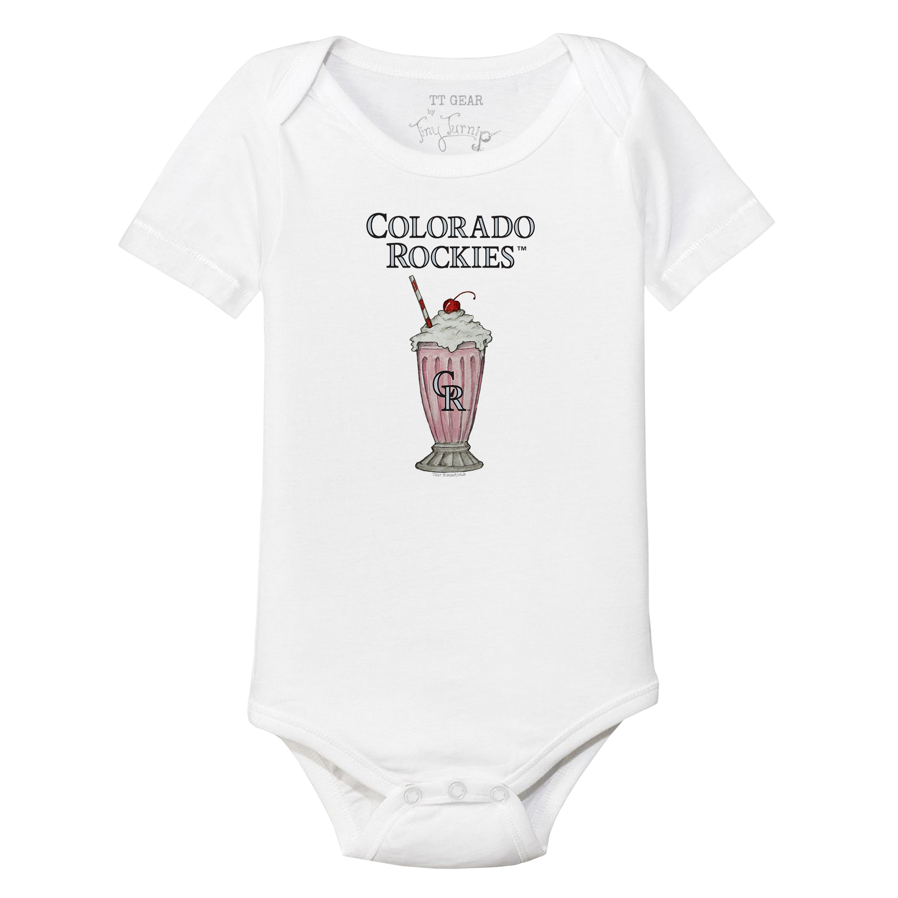 Colorado Rockies Milkshake Short Sleeve Snapper