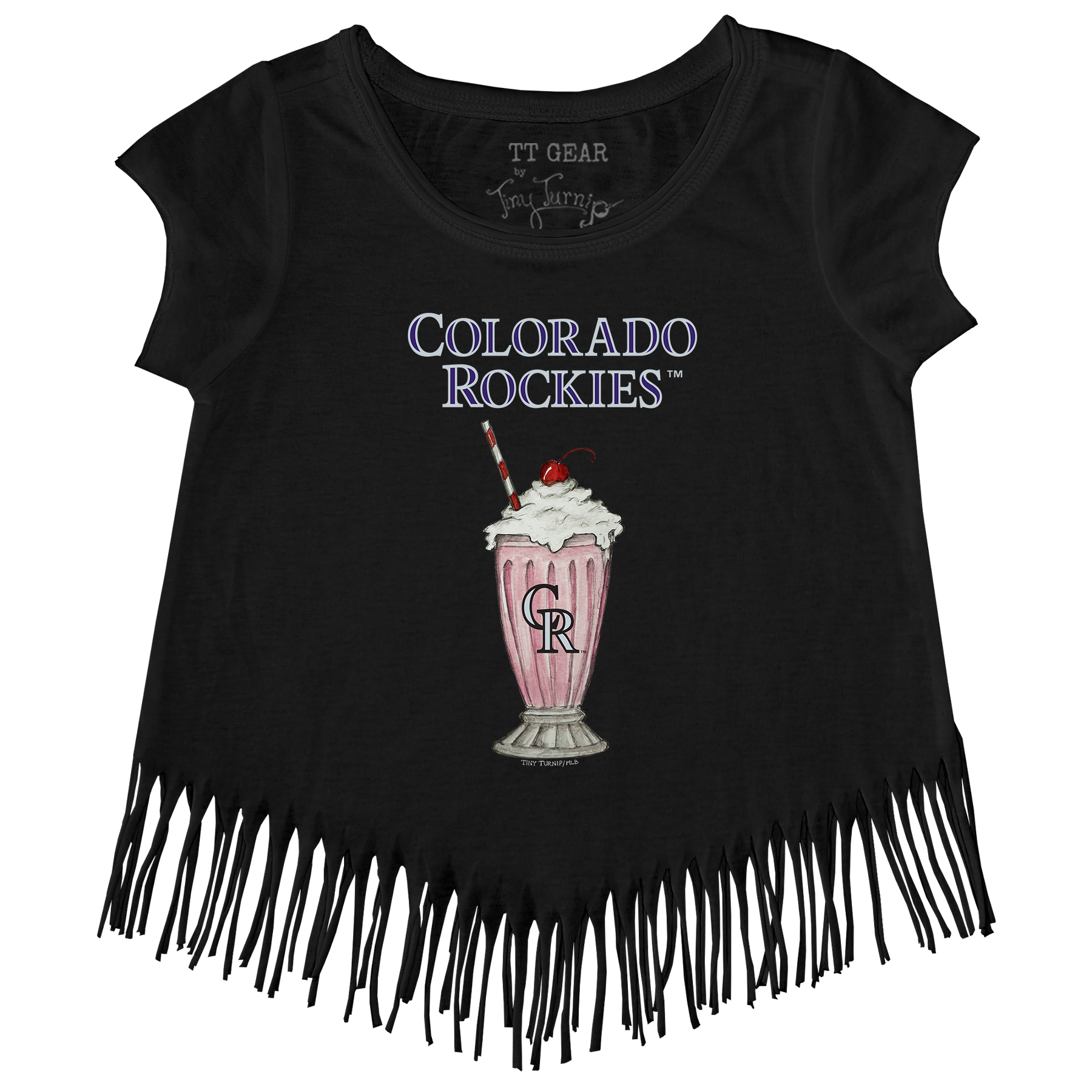 Colorado Rockies Milkshake Fringe Tee
