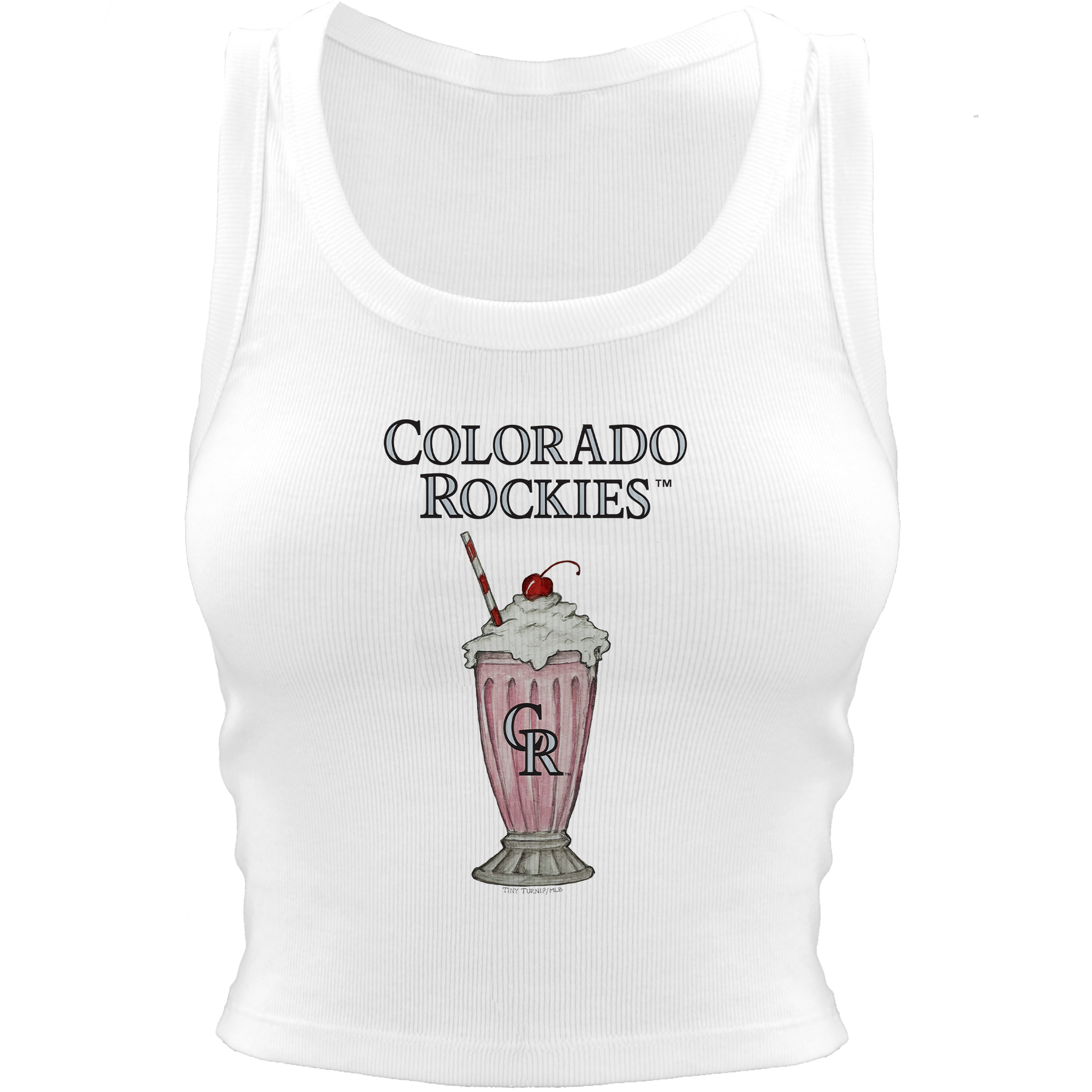 Colorado Rockies Milkshake Crop Tank