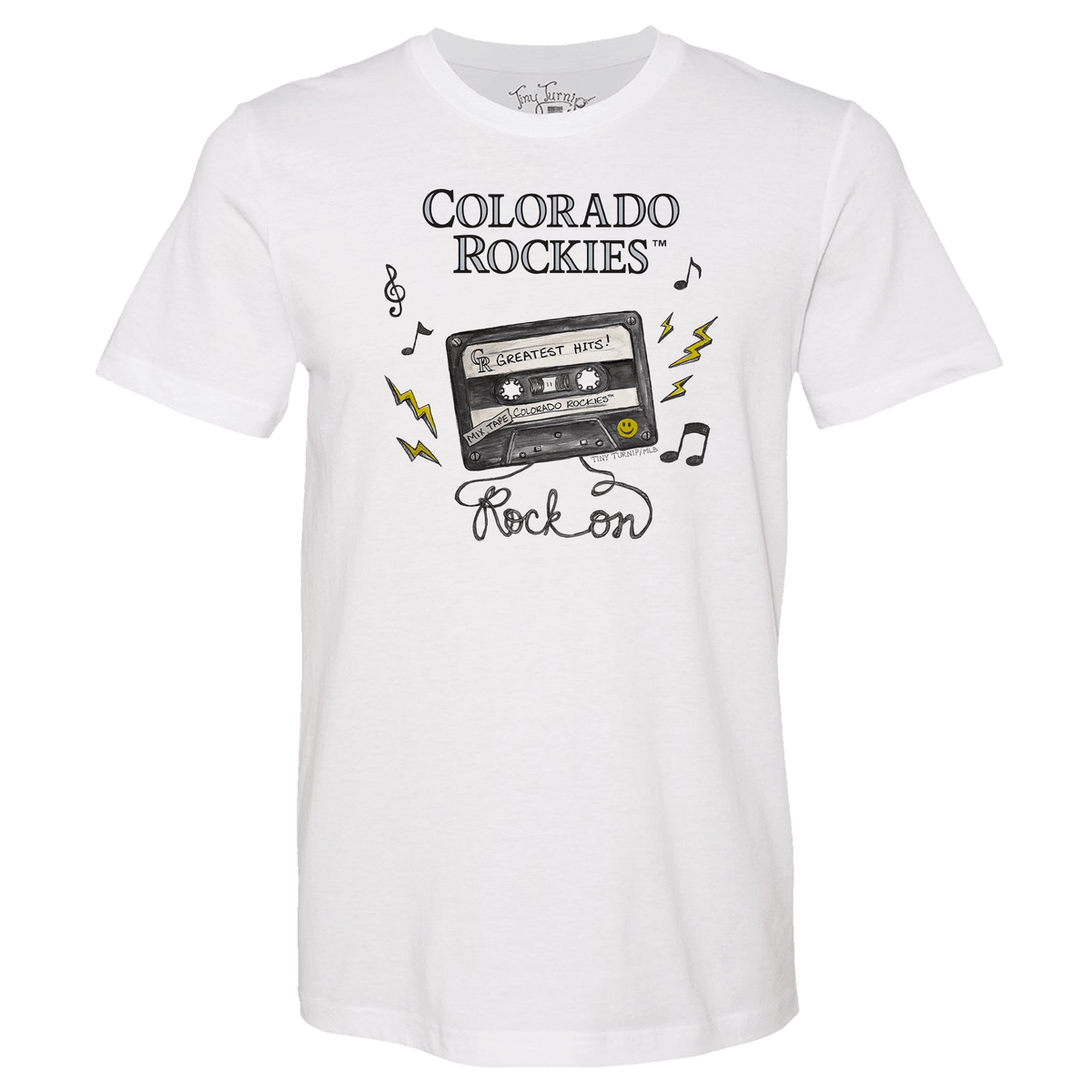 Colorado Rockies Mixtape Unisex Tee Shirt