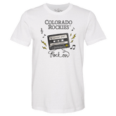 Colorado Rockies Mixtape Unisex Tee Shirt