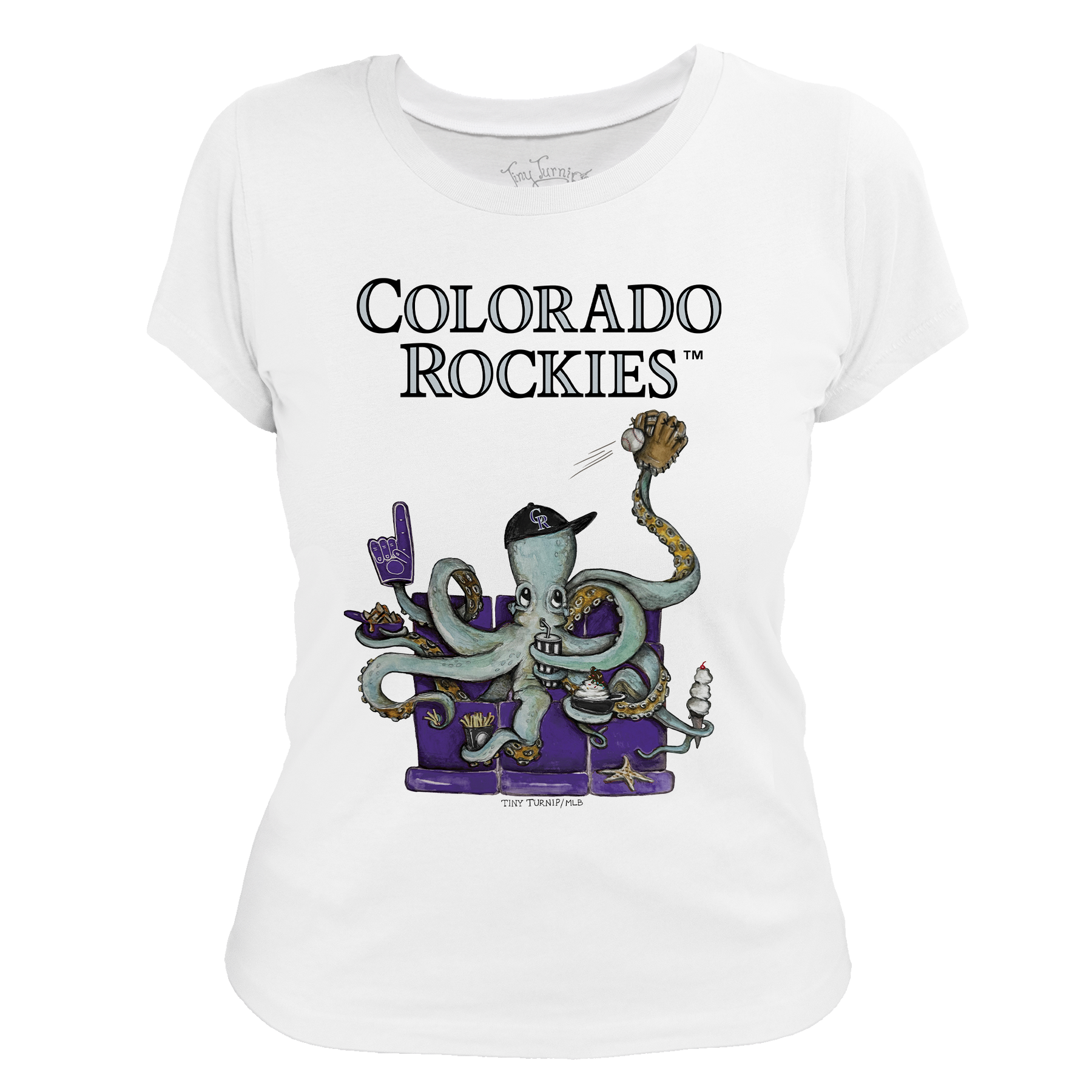 Colorado Rockies Octopus Tee Shirt