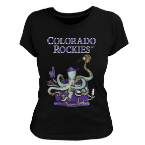Colorado Rockies Octopus Tee Shirt