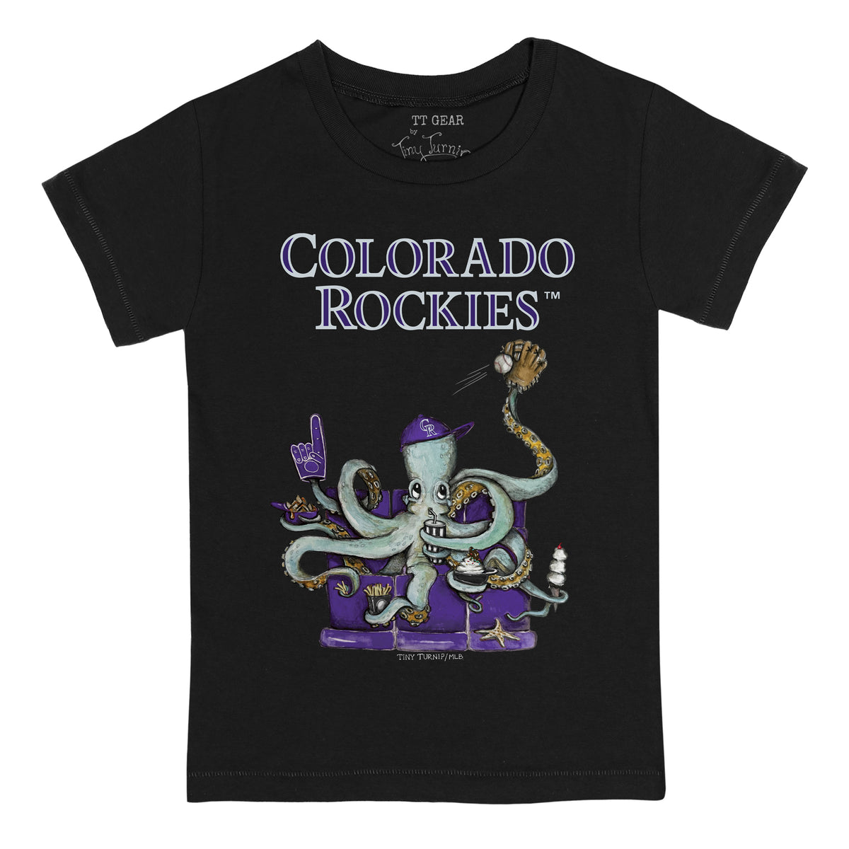 Colorado Rockies Octopus Tee Shirt