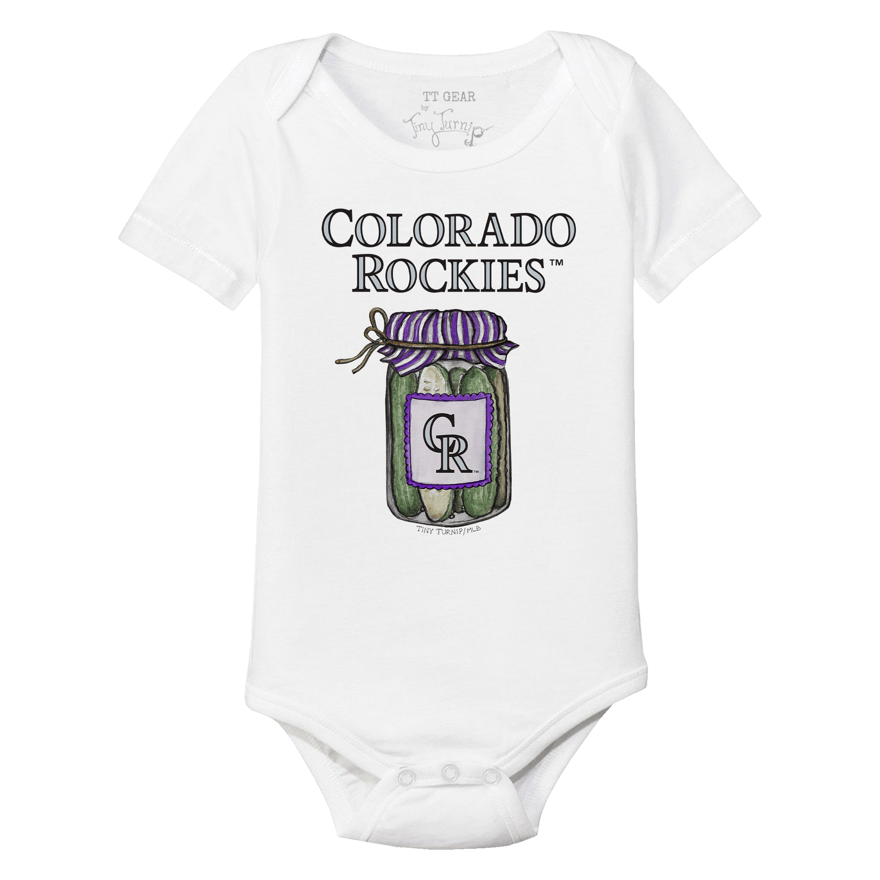 Colorado Rockies Pickle Jar Short Sleeve Snapper