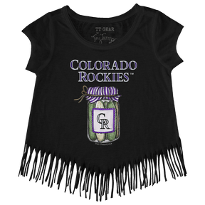 Colorado Rockies Pickle Jar Fringe Tee