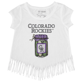 Colorado Rockies Pickle Jar Fringe Tee
