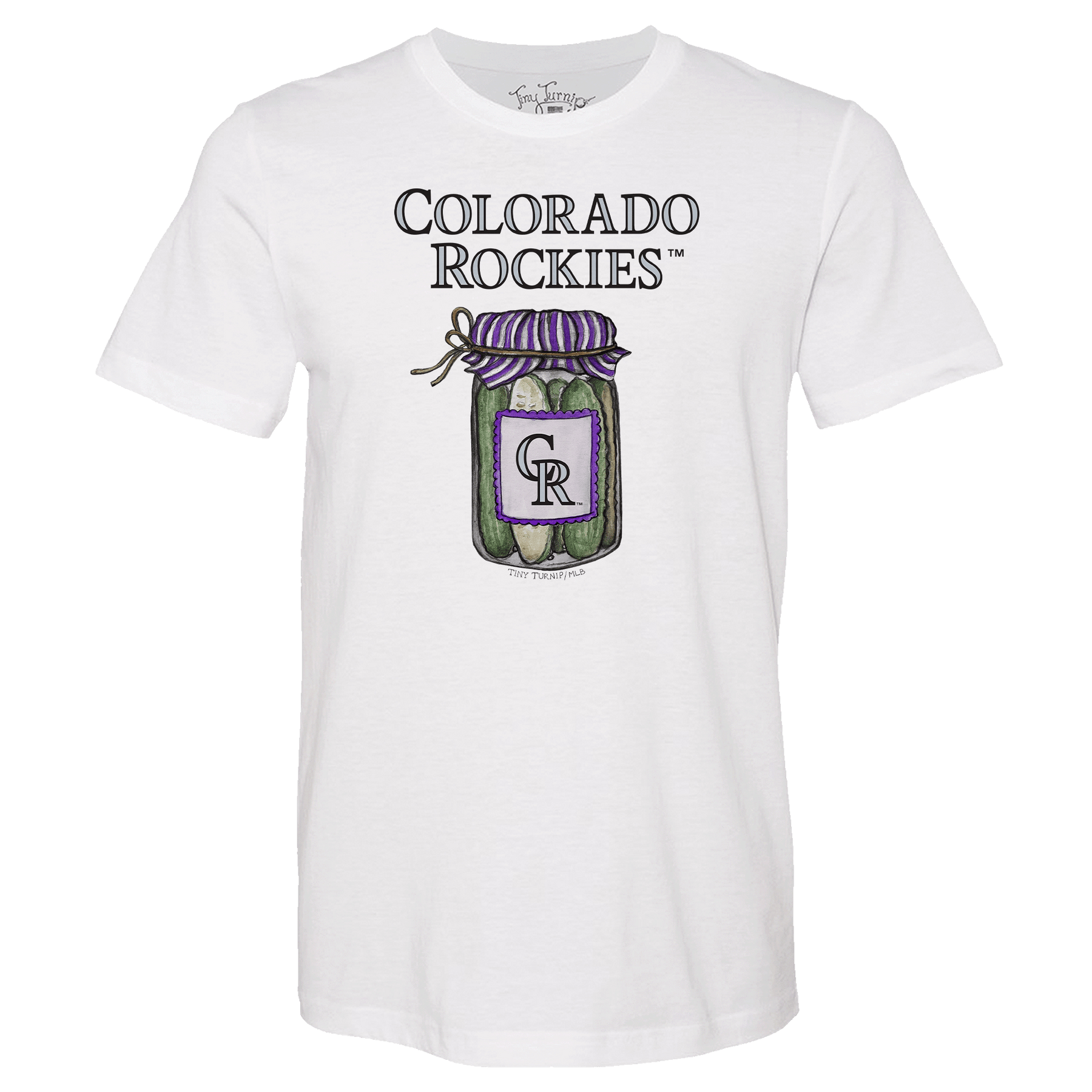 Colorado Rockies Pickle Jar Unisex Tee Shirt