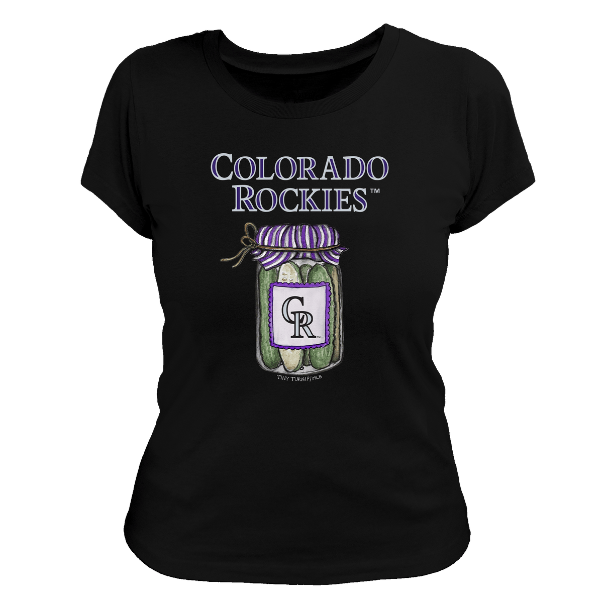 Colorado Rockies Pickle Jar Women's Tee Shirt
