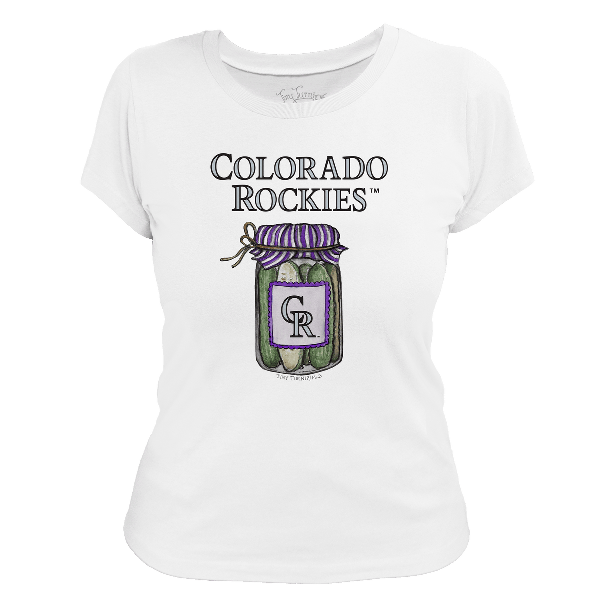 Colorado Rockies Pickle Jar Women's Tee Shirt