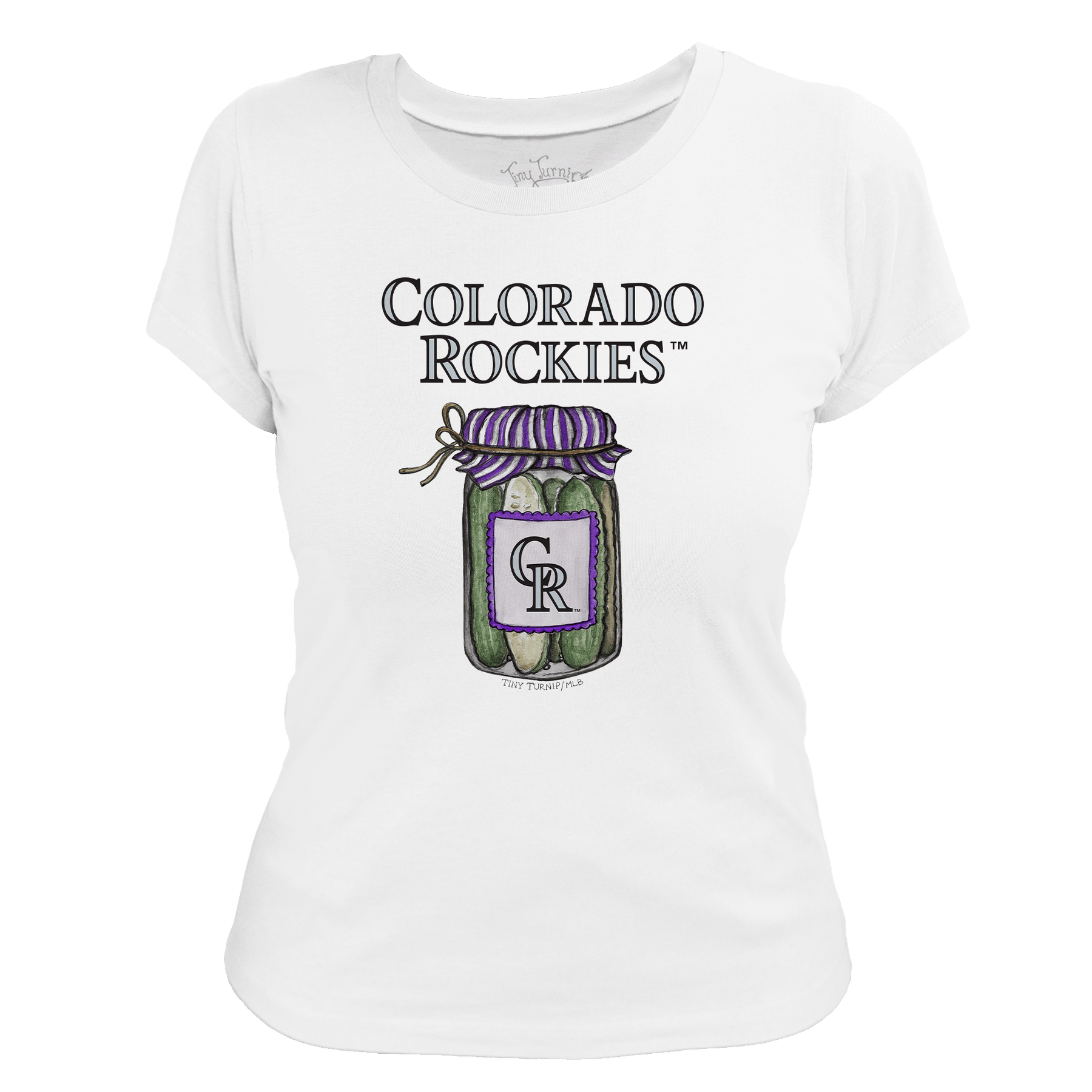 Colorado Rockies Pickle Jar Women's Tee Shirt