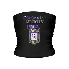 Colorado Rockies Pickle Jar Tube Top