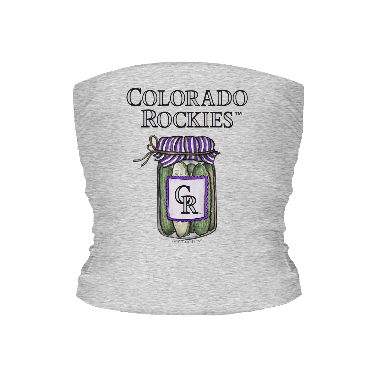 Colorado Rockies Pickle Jar Tube Top