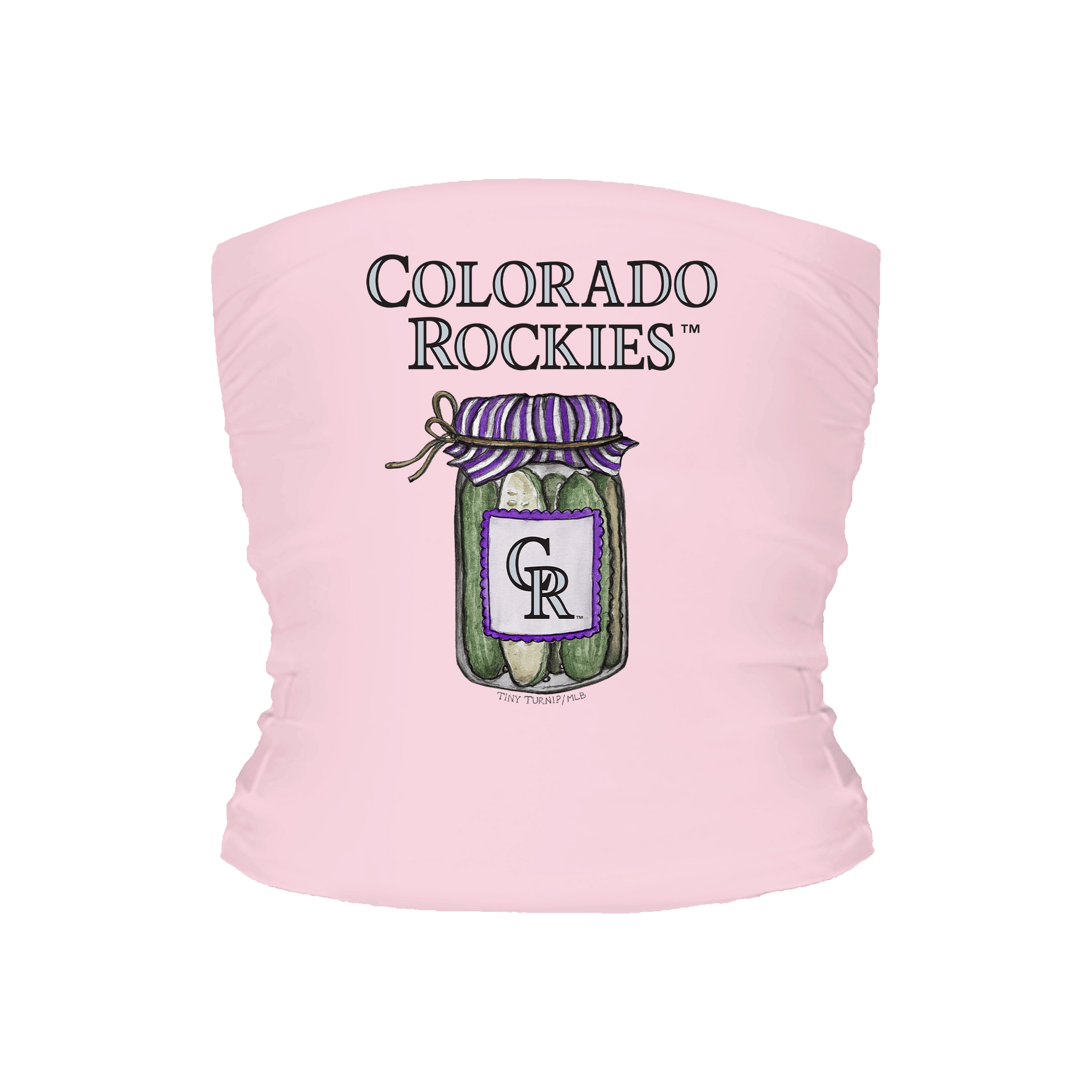 Colorado Rockies Pickle Jar Tube Top