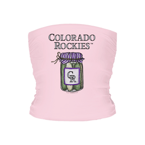 Colorado Rockies Pickle Jar Tube Top