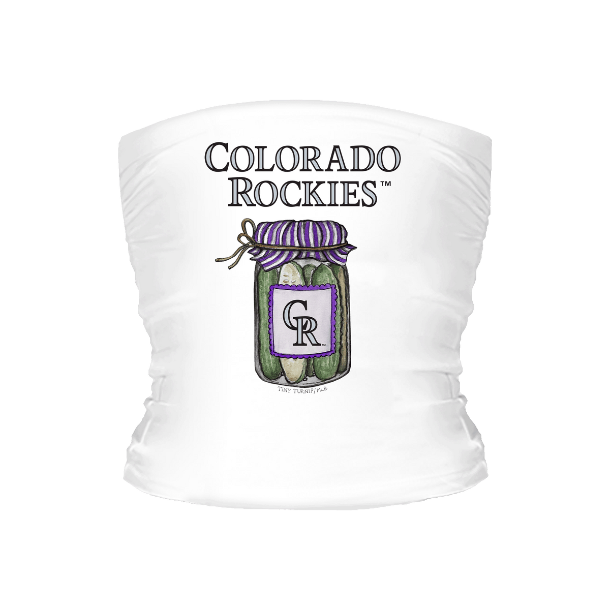 Colorado Rockies Pickle Jar Tube Top