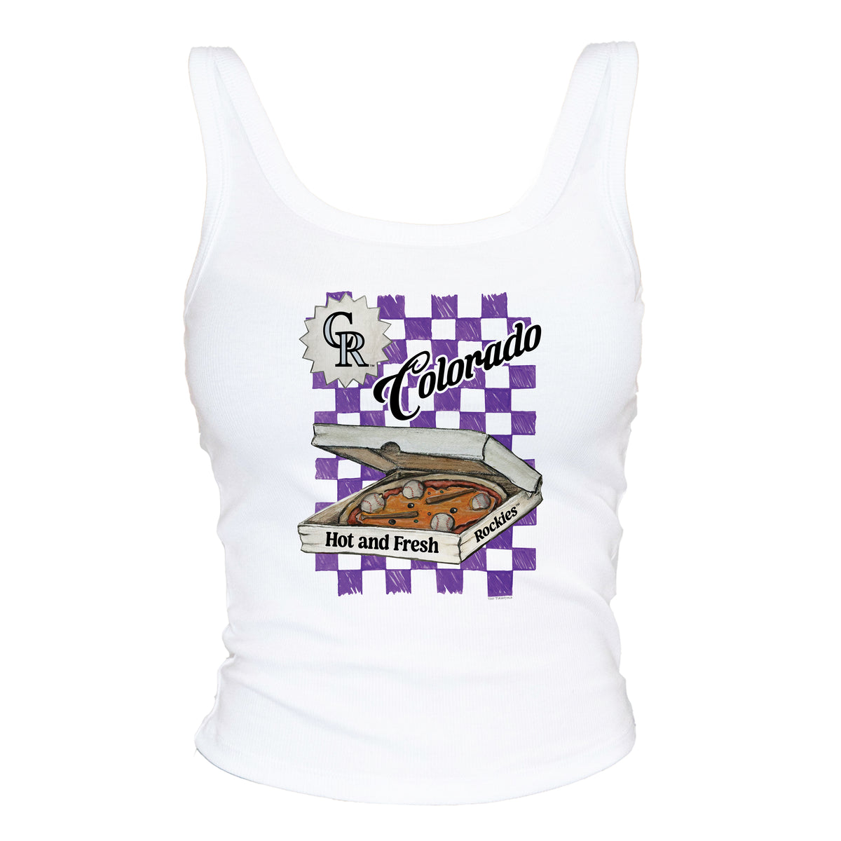 Colorado Rockies Pizza Tank