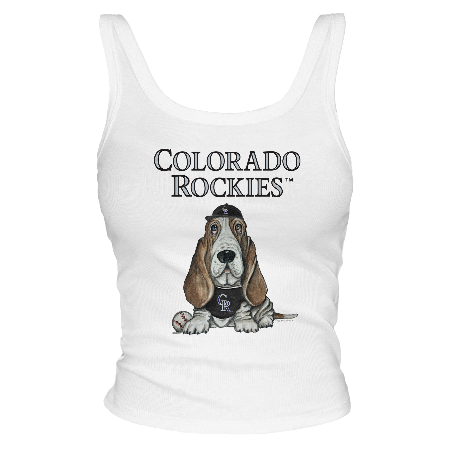 Colorado Rockies Puddy Tank - Tiny Turnip